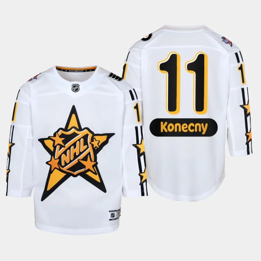 youth flyers travis konecny white 2024 nhl all star game premier jersey