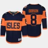 youth islanders noah dobson navy 2024 nhl stadium series premier player jersey