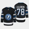 youth lightning emil lilleberg black 2023 24 alternate premier player jersey