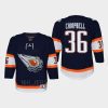 youth oilers jack campbell navy special edition 2.0 replica retro jersey