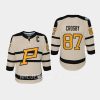 youth penguins sidney crosby cream 2023 winter classic premier jersey