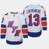 youth rangers alexis lafreniere white 2024 nhl stadium series premier player jersey