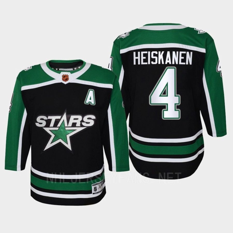 youth stars miro heiskanen black 2022 special edition 2.0 replica retro jersey