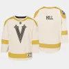 youth vgk adin hill cream 2024 nhl winter classic premier player jersey