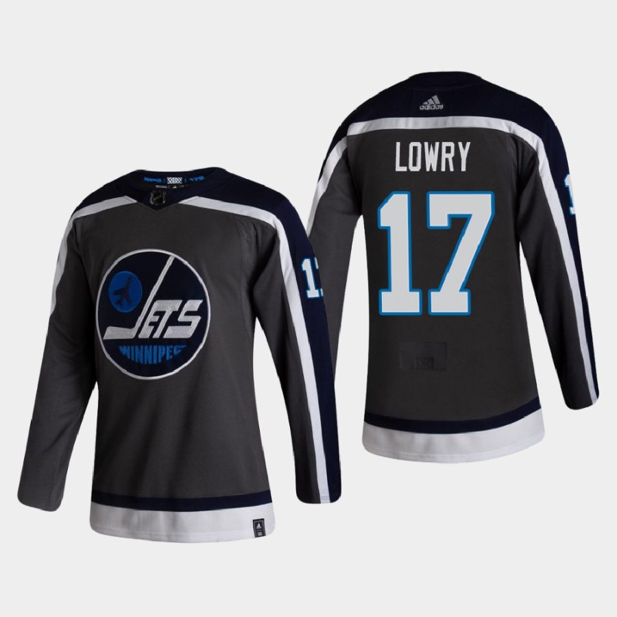 2020 21 adam lowry jets gray reverse retro authentic jersey