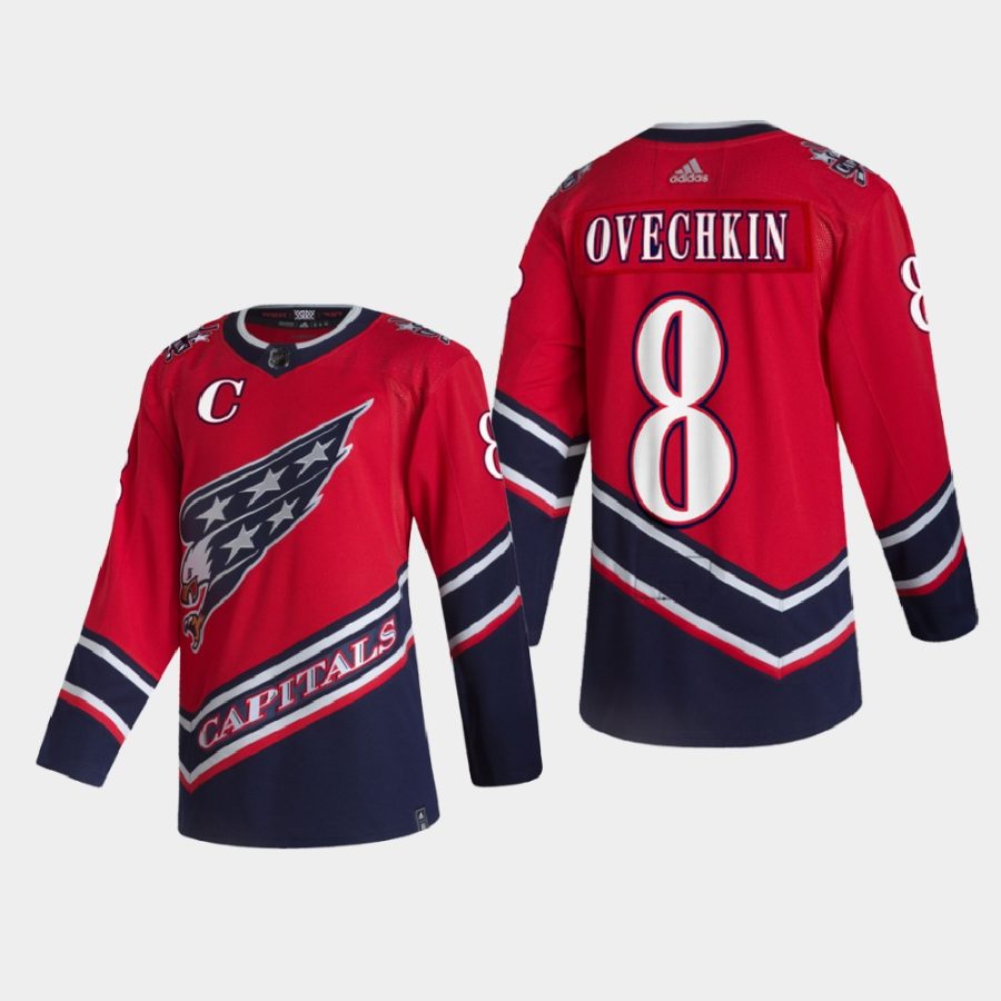 2020 21 alexander ovechkin capitals red reverse retro authentic pro jersey