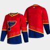 2020 21 blues red reverse retro special edition authentic jersey