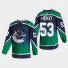 2020 21 bo horvat canucks blue reverse retro authentic jersey