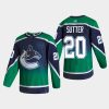 2020 21 brandon sutter canucks blue reverse retro authentic jersey