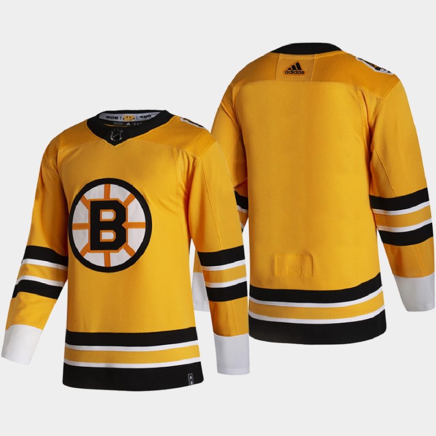 2020 21 bruins yellow reverse retro special edition authentic jersey