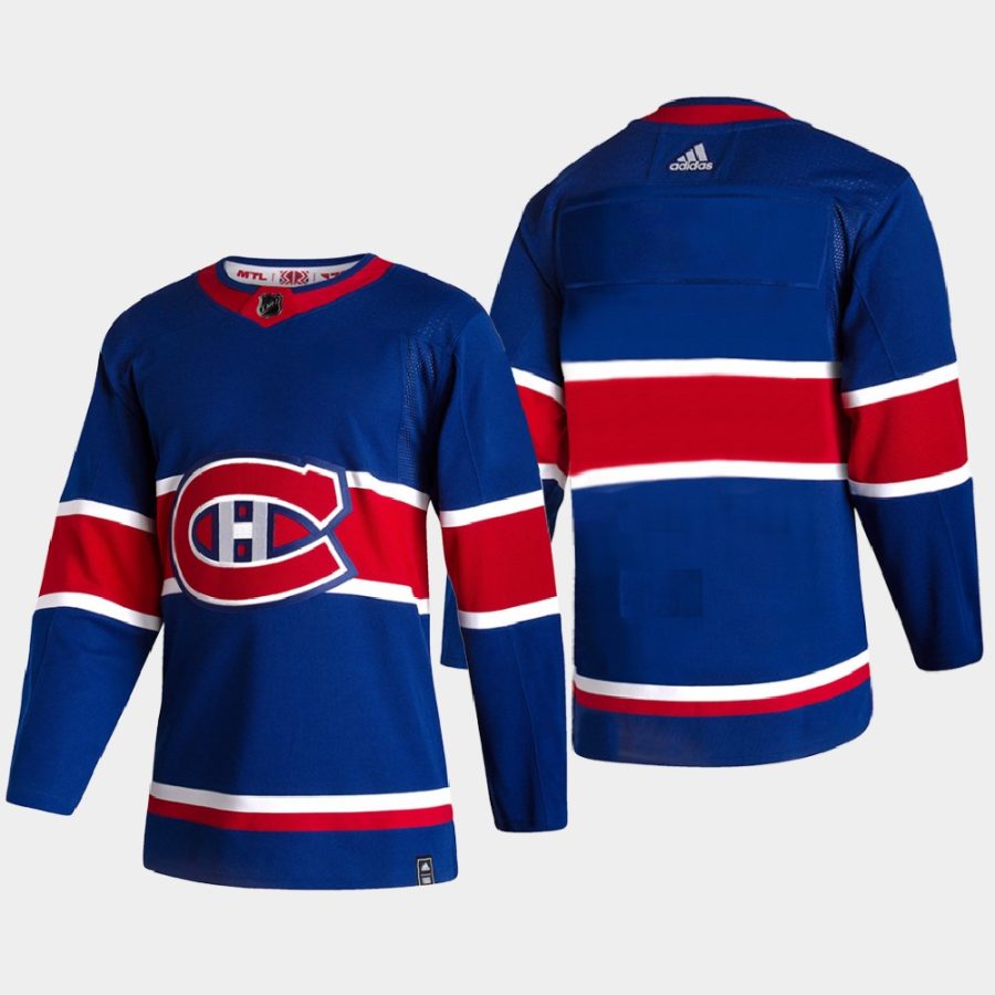 2020 21 canadiens blue reverse retro special edition authentic jersey