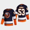 2020 21 casey cizikas islanders blue reverse retro authentic jersey