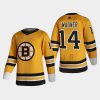 2020 21 chris wagner bruins gold reverse retro authentic pro jersey