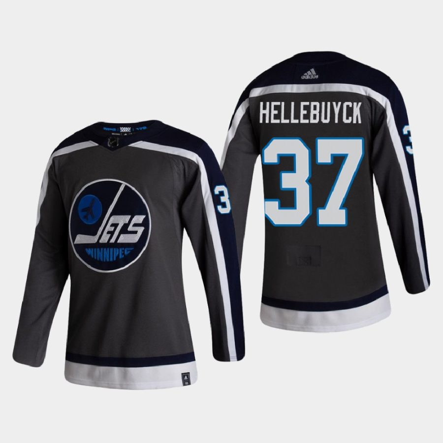 2020 21 connor hellebuyck jets gray reverse retro authentic jersey