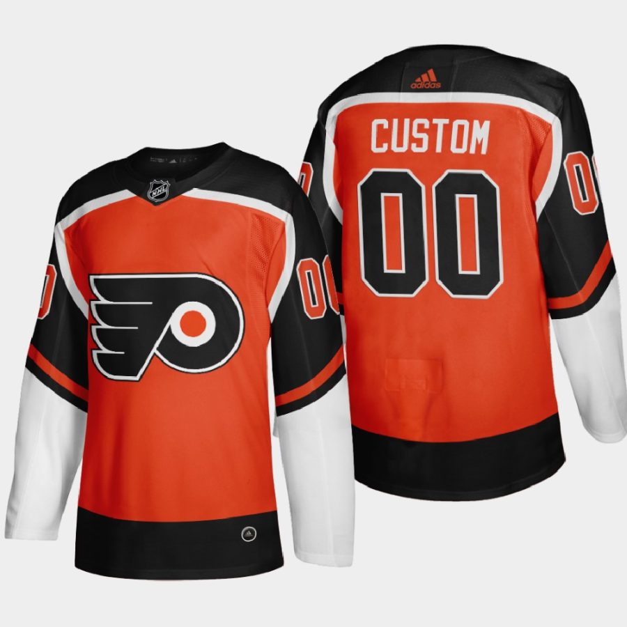 2020 21 custom flyers orange reverse retro fourth authentic jersey