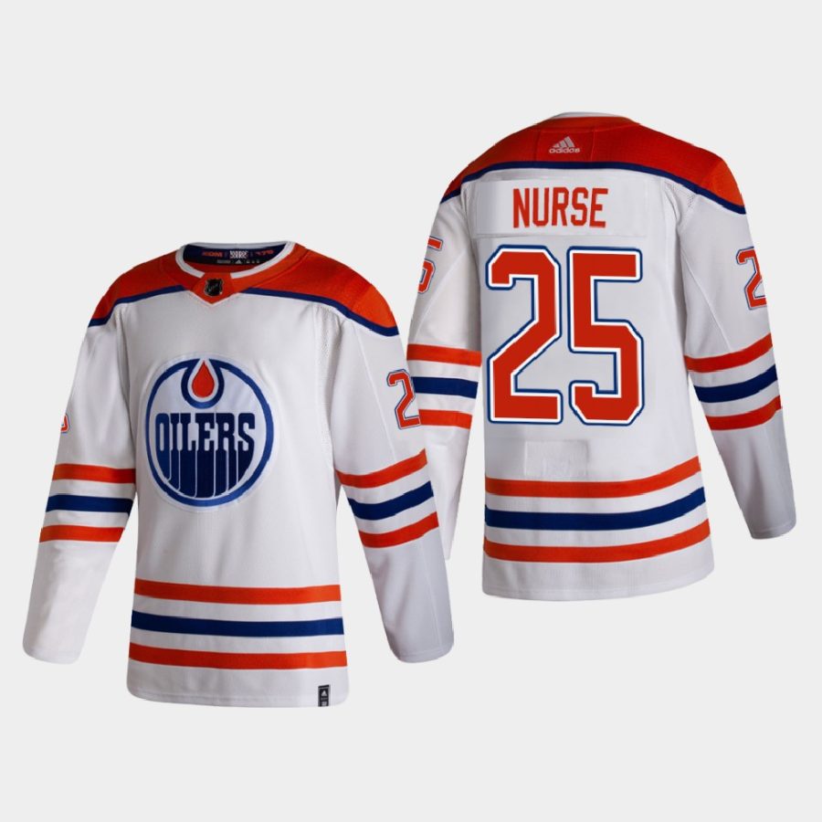 2020 21 darnell nurse oilers white reverse retro authentic jersey