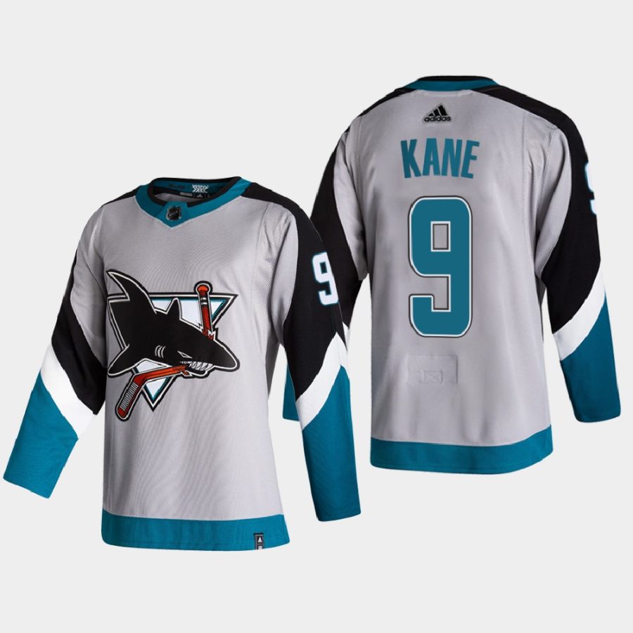 2020 21 evander kane sharks grey reverse retro special edition authentic jersey