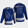 2020 21 ilya mikheyev maple leafs blue reverse retro special edition authentic jersey