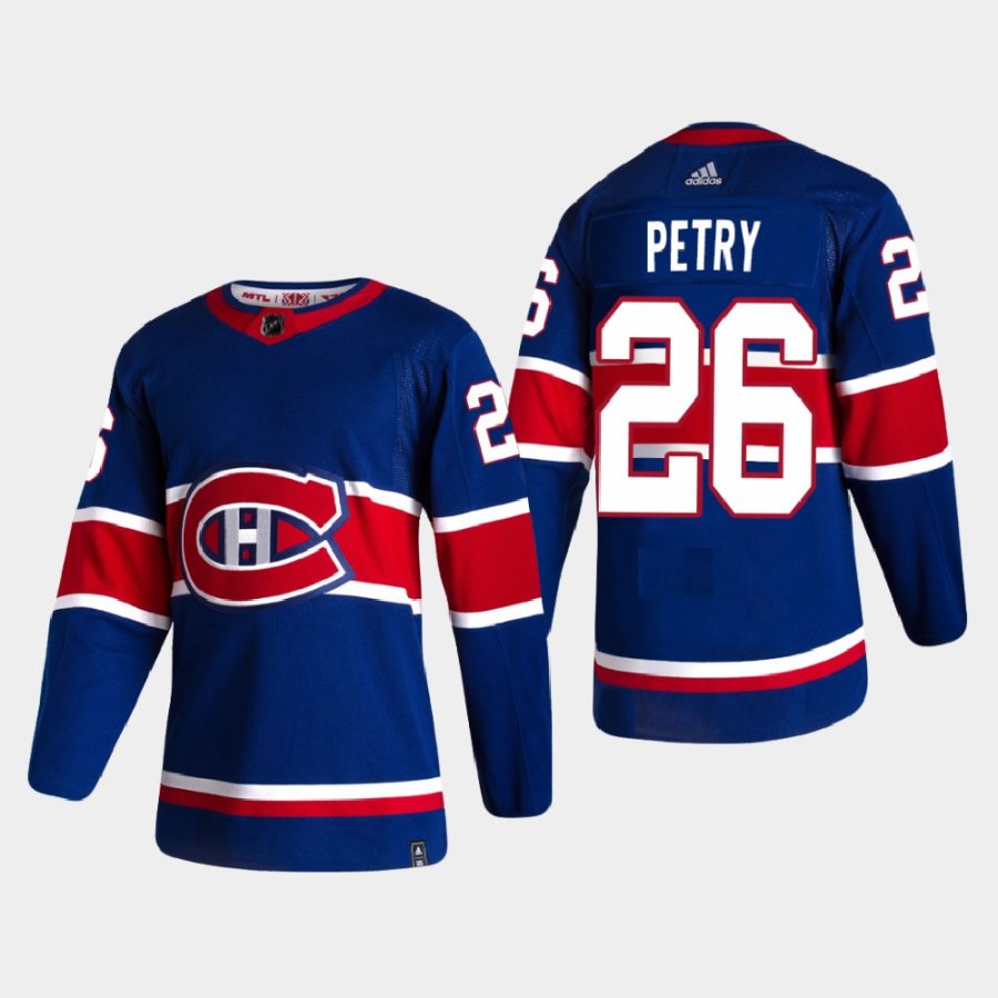 2020 21 jeff petry canadiens blue reverse retro authentic jersey