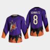 2020 21 nick schmaltz coyotes purple reverse retro authentic jersey