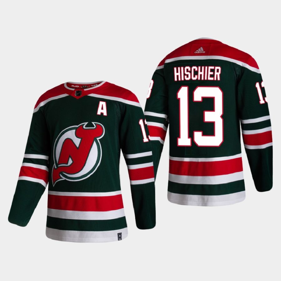 2020 21 nico hischier devils green reverse retro authentic jersey