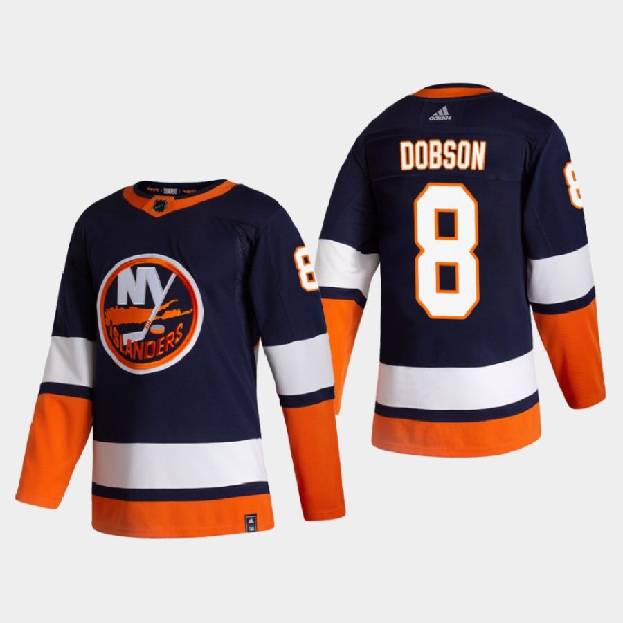 2020 21 noah dobson islanders blue reverse retro authentic jersey