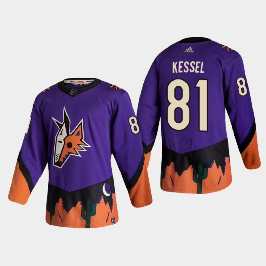 2020 21 phil kessel coyotes purple reverse retro authentic jersey