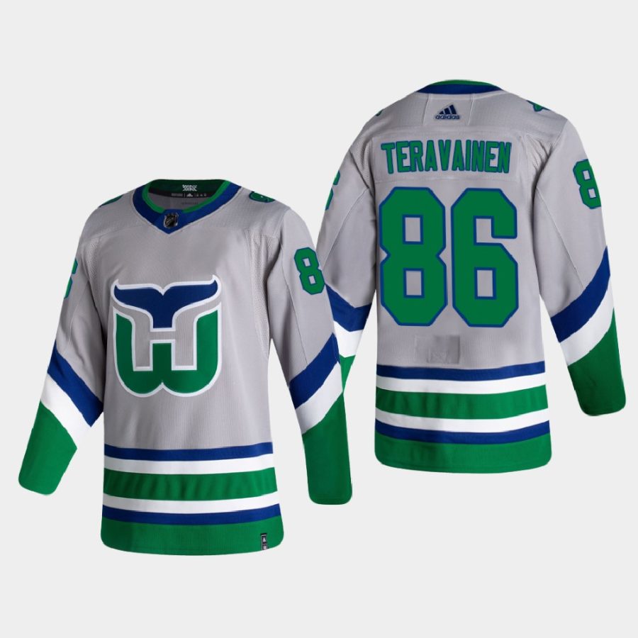 2020 21 teuvo teravainen hurricanes green reverse retro authentic jersey