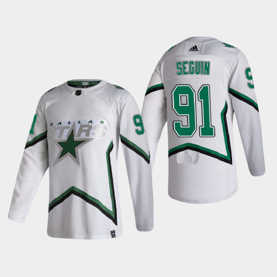 2020 21 tyler seguin stars white reverse retro authentic jersey