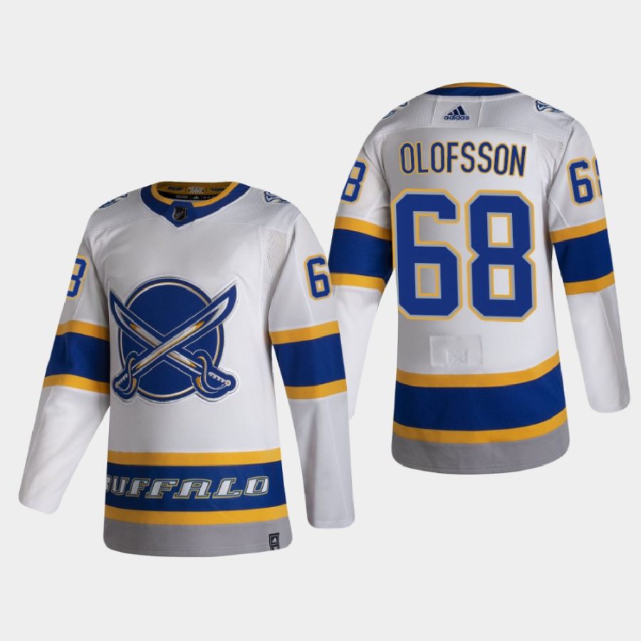 2020 21 victor olofsson sabres white reverse retro authentic jersey