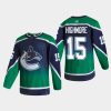 2021 matthew highmore canucks green reverse retro authentic jersey