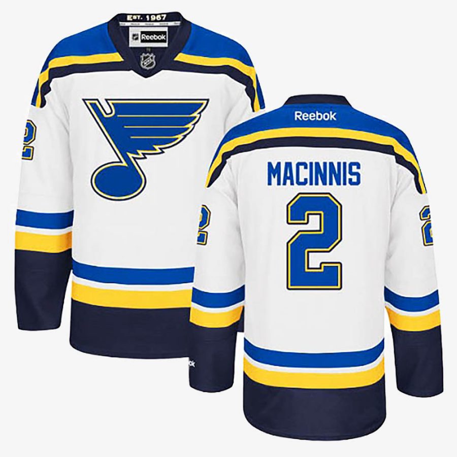 al macinnis white jersey