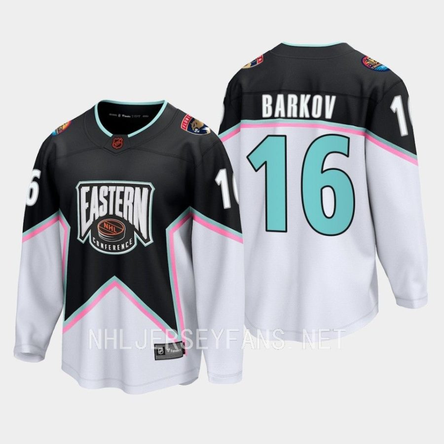 aleksander barkov panthers black 2023 nhl all star eastern conference jersey