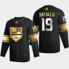 alex iafallo kings black 2021 golden edition limited authentic jersey