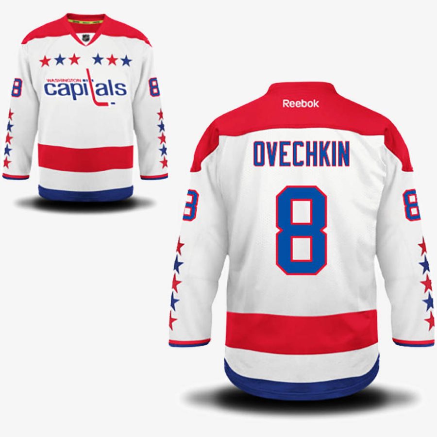 alex ovechkin white edge alternate jersey