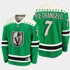 alex pietrangelo golden knights green 2021 st. patricks day jersey