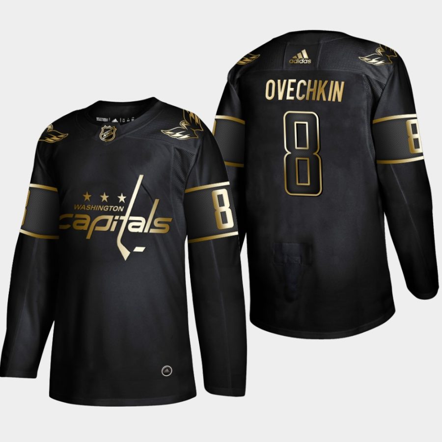 alexander ovechkin capitals black 2019 nhl golden edition authentic jersey