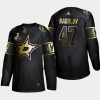 alexander radulov stars black 2020 stanley cup final gold limited jersey