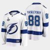 andrei vasilevskiy lightning white 2020 stanley cup champions away jersey