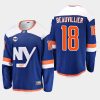 anthony beauvillier islanders blue 2019 alternate cbw breakaway jersey