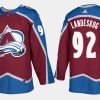 avalanche gabriel landeskog home burgundy jersey