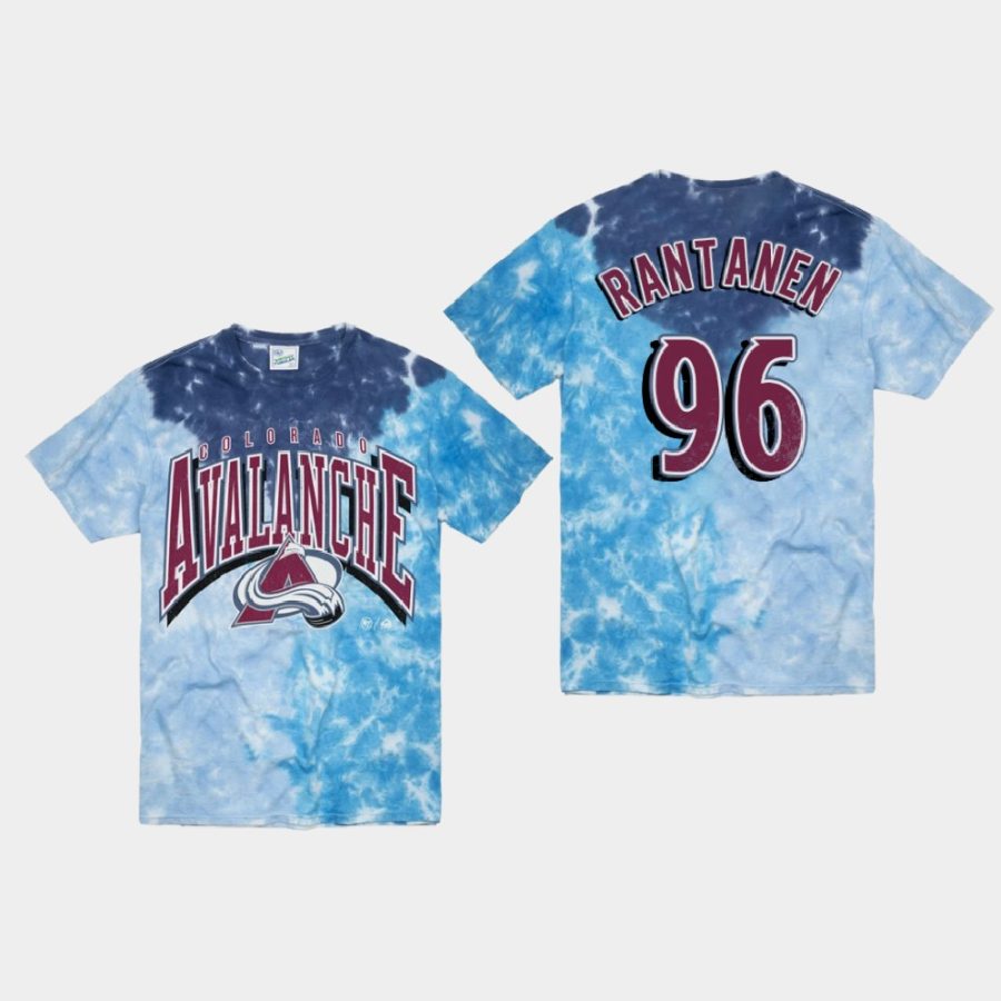 avalanche mikko rantanen blue vintage tubular retro tie dye t shirt