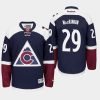 avalanche nathan mackinnon alternate premier navy blue jersey