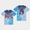 avalanche nathan mackinnon blue vintage tubular retro tie dye t shirt