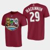 avalanche nathan mackinnon burgundy 2021 lake tahoe outdoor games mascot cartoon t shirt