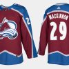 avalanche nathan mackinnon home burgundy jersey