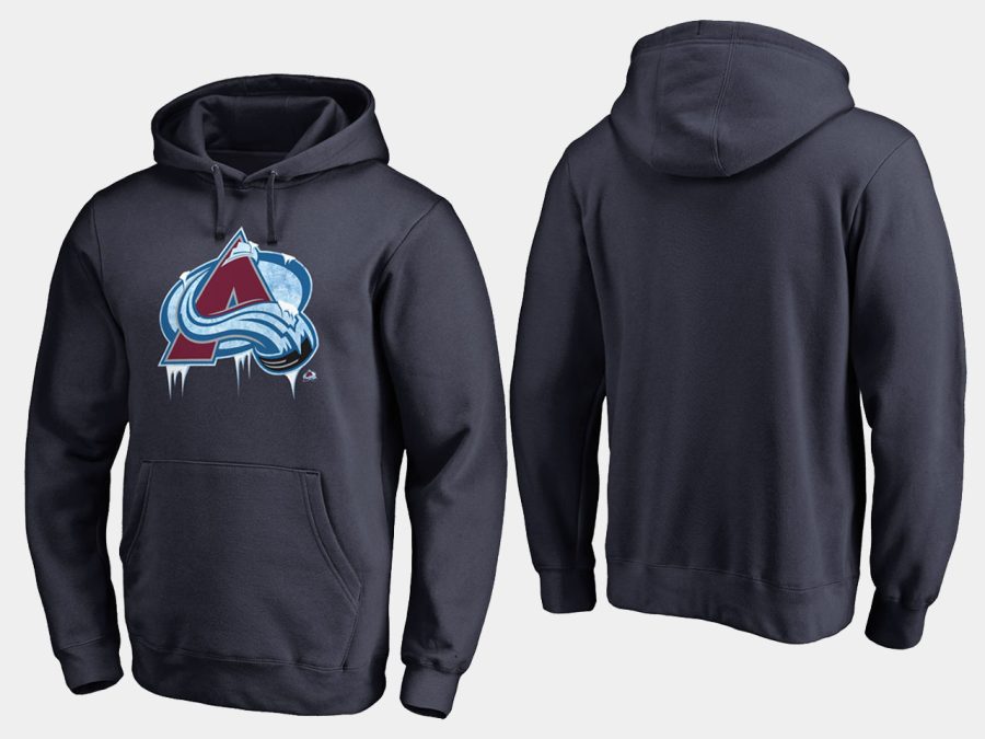 avalanche navy hometown collection hoodie