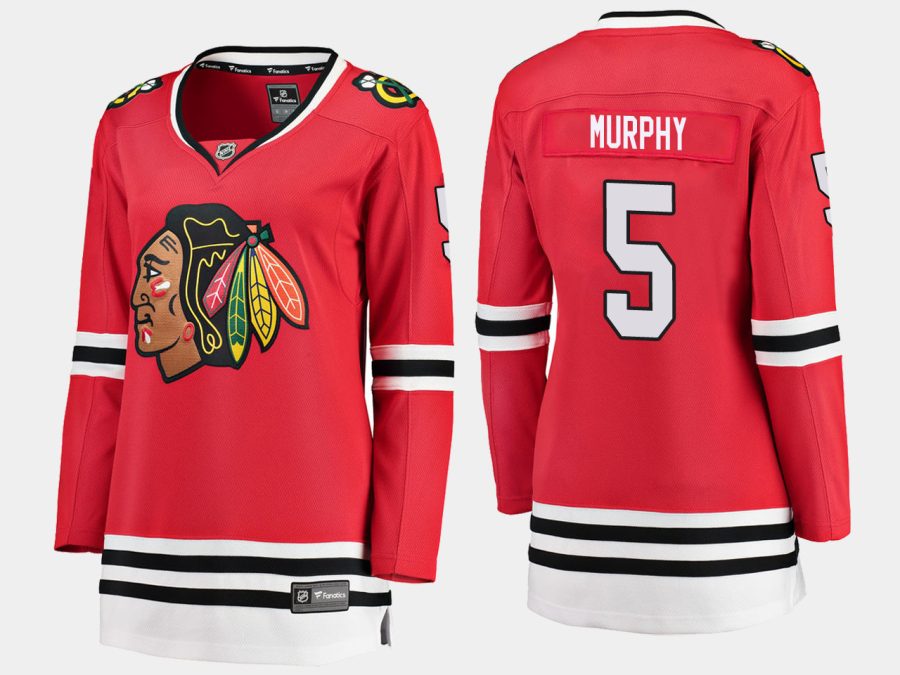 blackhawks connor murphy home breakaway player jersey