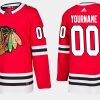 blackhawks custom home red jersey