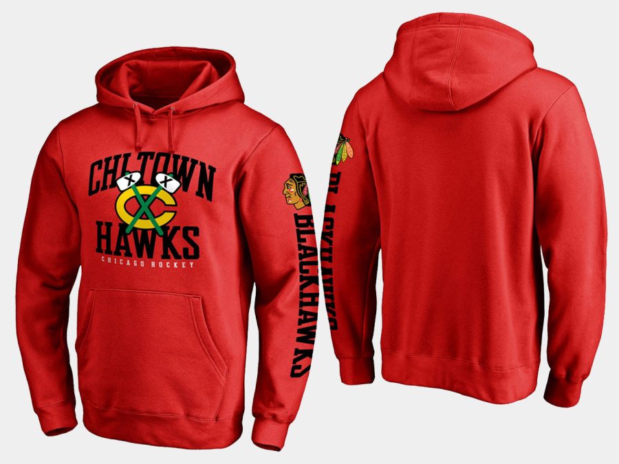 blackhawks red hometown collection hoodie